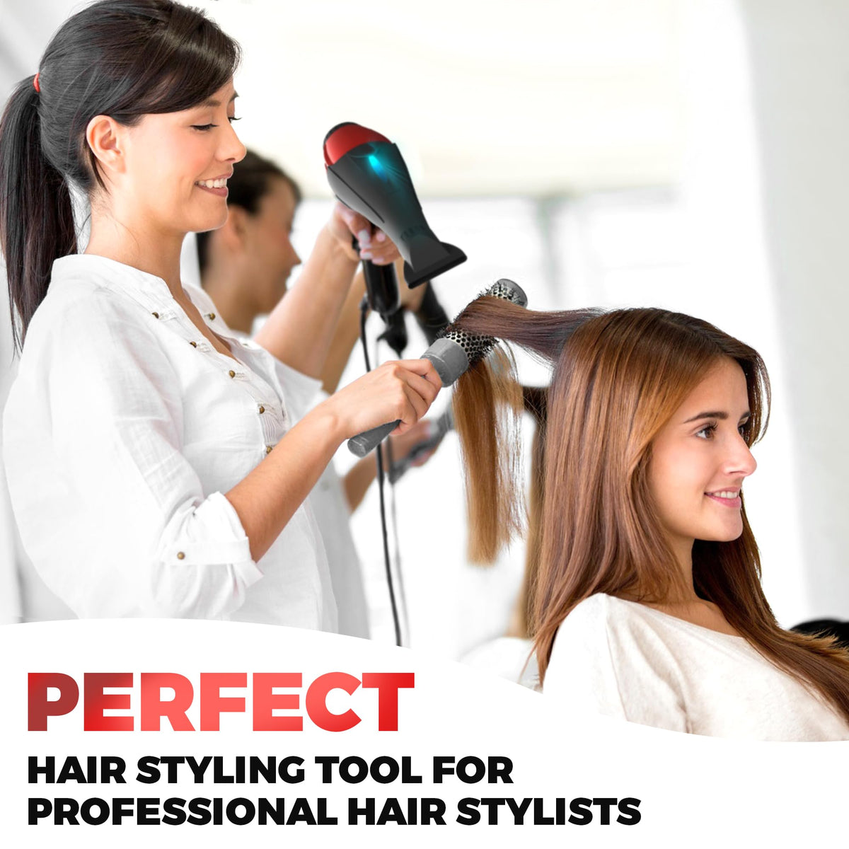 Ionic Curly Hair Dryer with Diffuser R2439