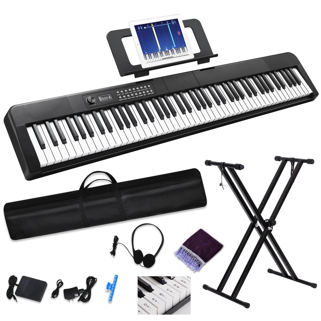 88 Key Electric Digital Piano with Semi Weighted Keys R94316
