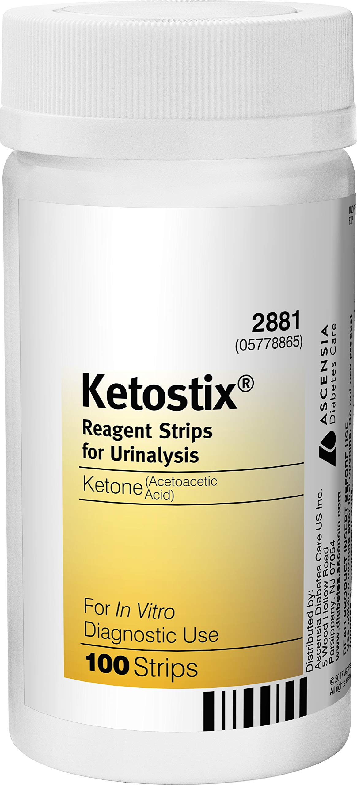 Reagent Strips for Urinalysis 100-Count R32124