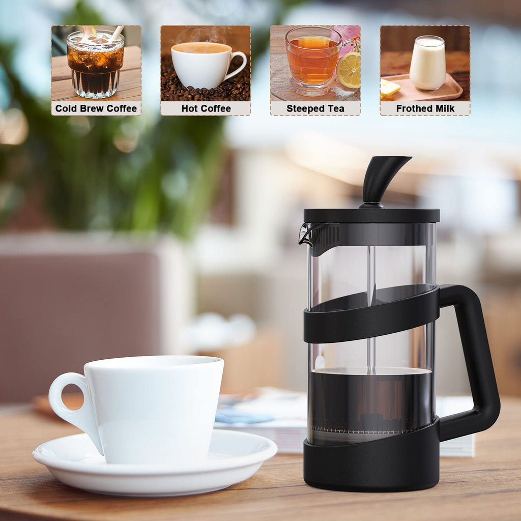 34 oz Glass French Press Coffee Maker M868602