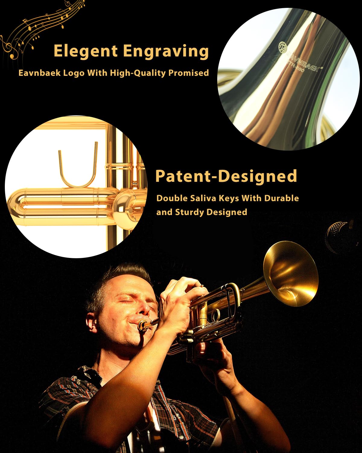 Standard Brass Trumpet Set N73009