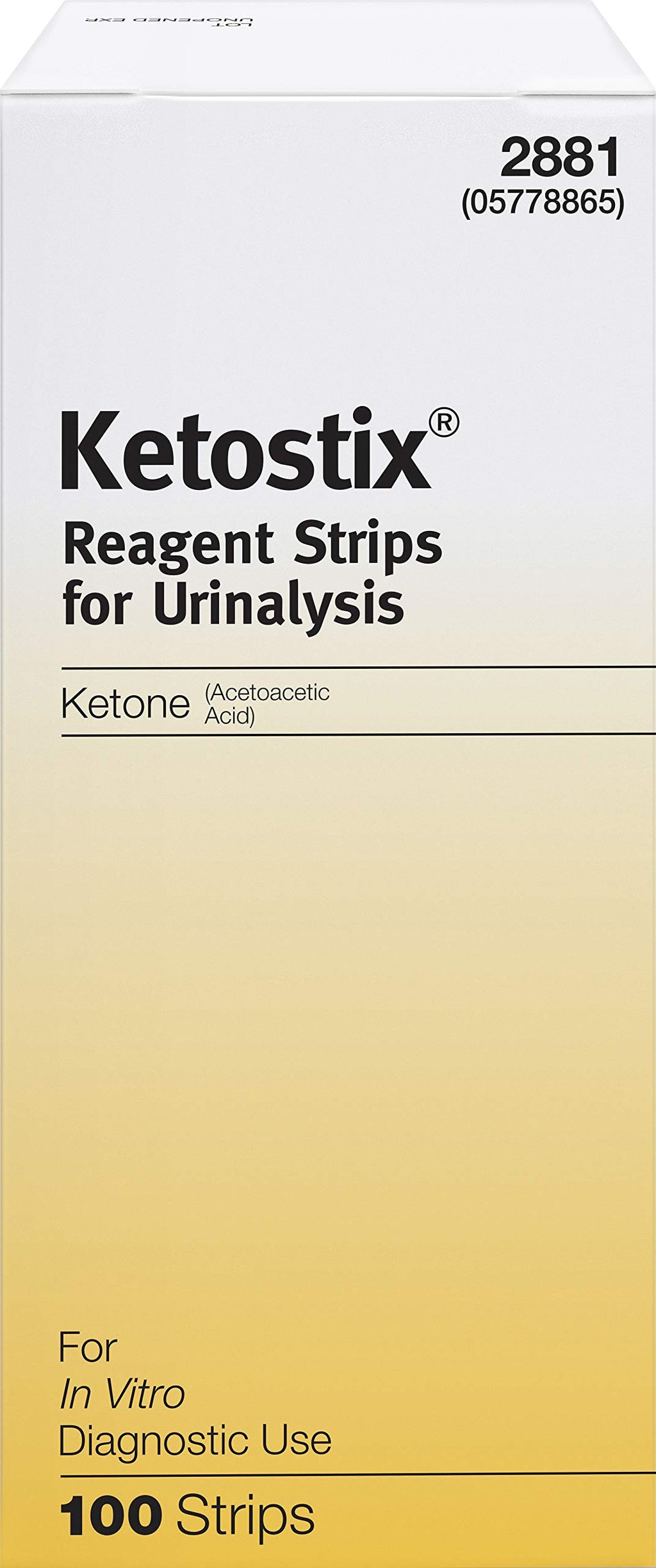 Reagent Strips for Urinalysis 100-Count R32124
