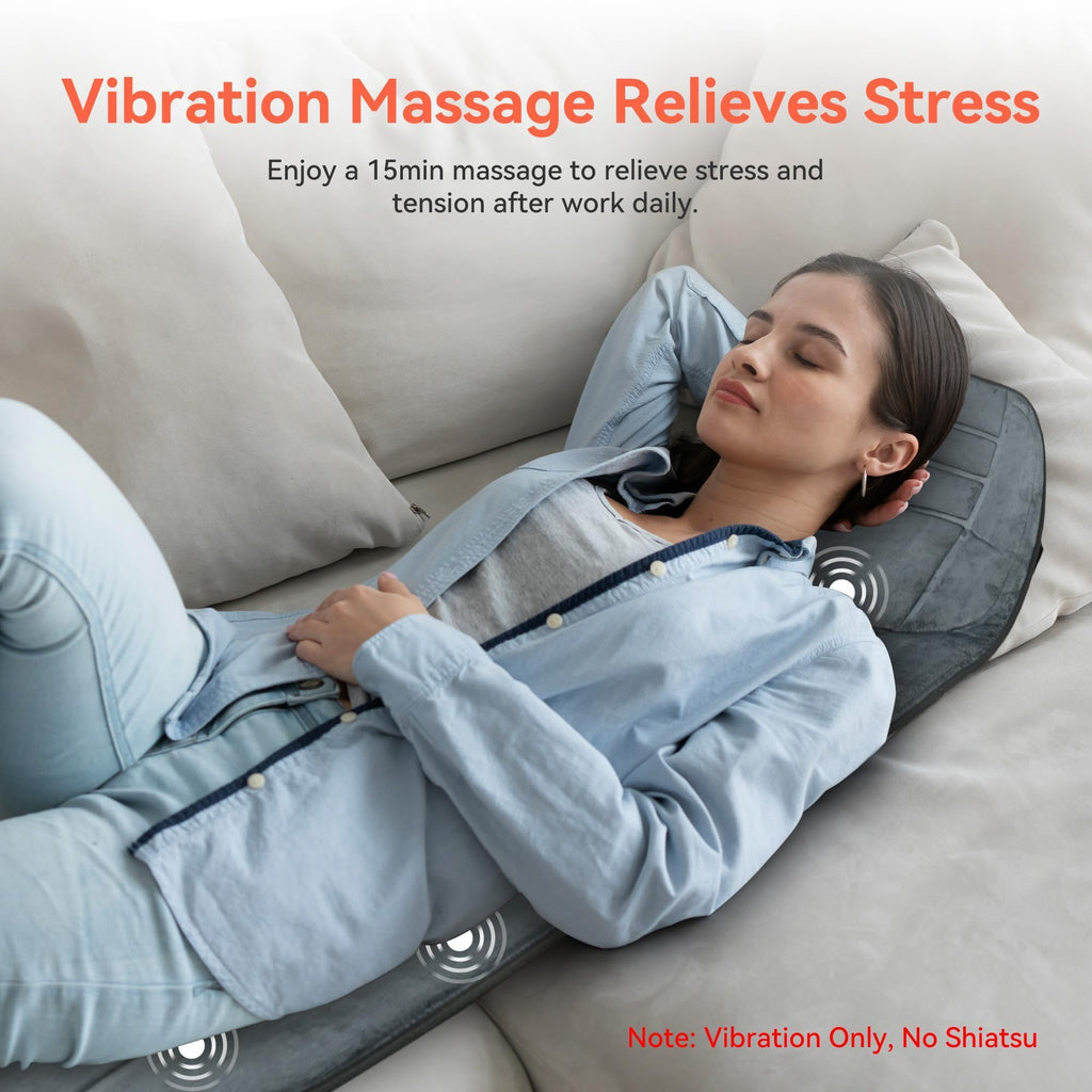 Heated Massage Mat with Heat & Vibration W570