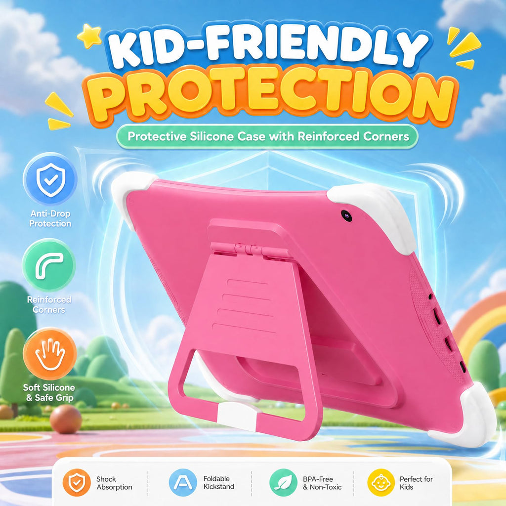 Kids Tablet 10Inch Android with Shockproof Case G223493