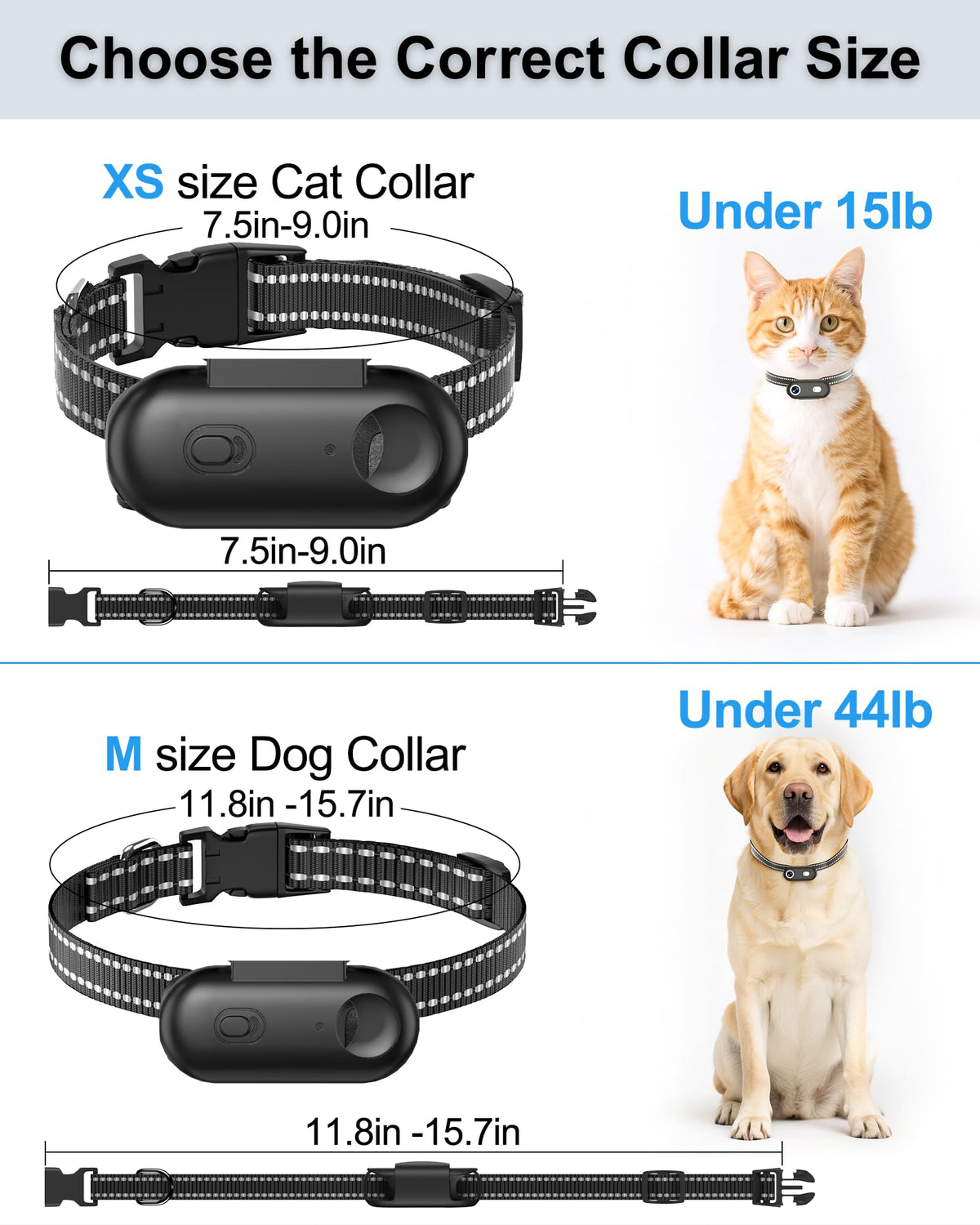 Cat Camera Collar with APP, 1080P HD Pet POV Video Recording F97389