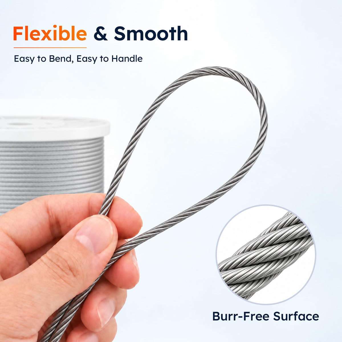 1/8" T316 Stainless Steel Cable K108432