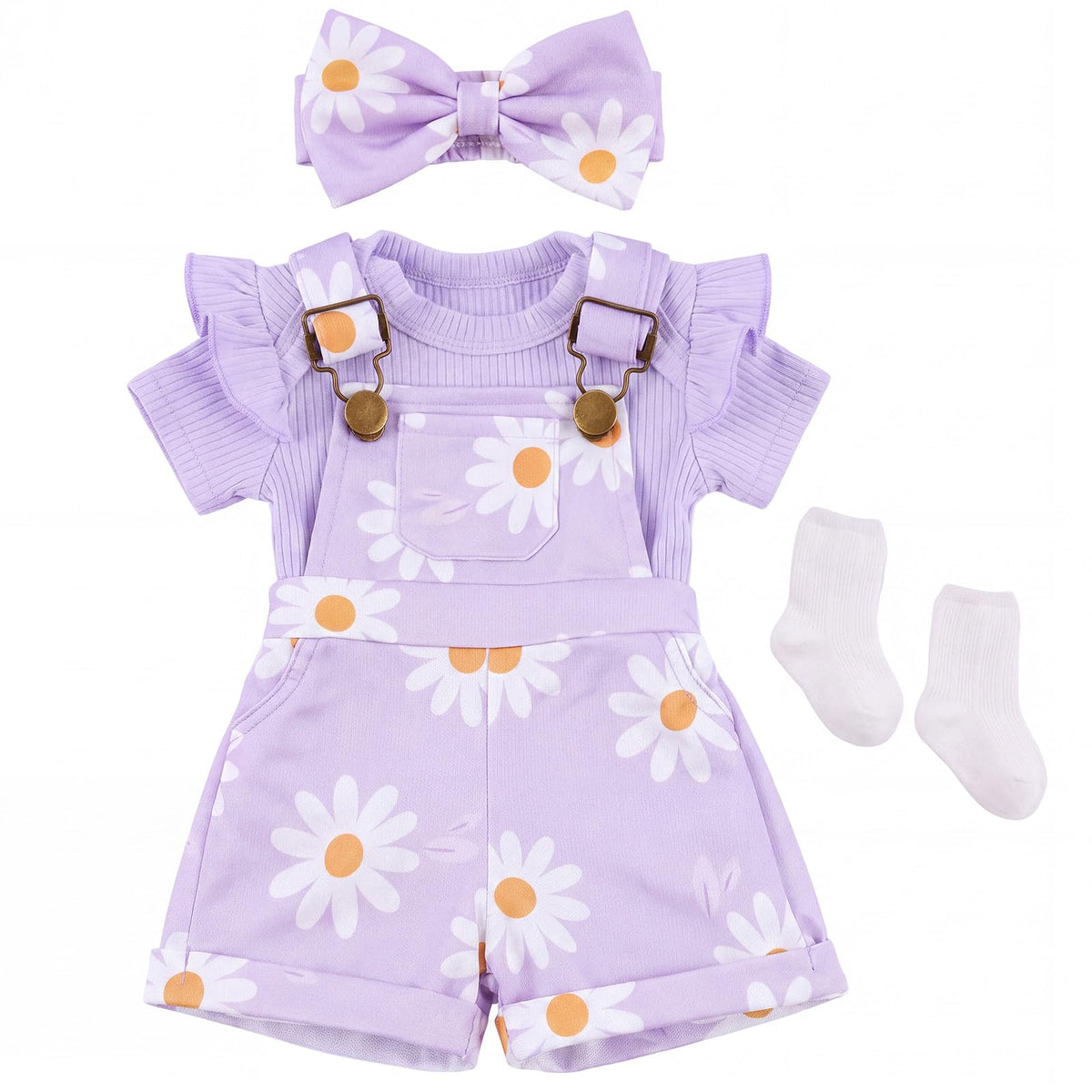 4 Pcs Baby Doll Clothes Set I998284