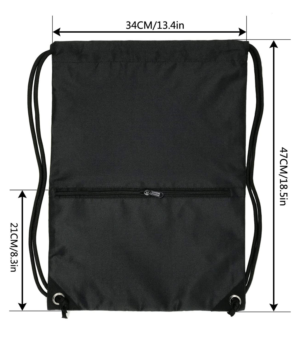 Drawstring Backpack Bag Sport Gym Sackpack F58106