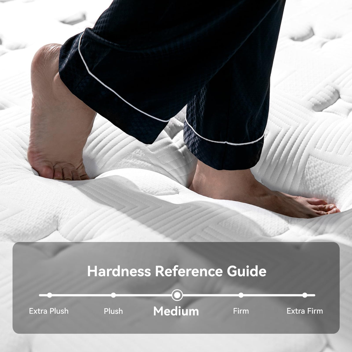 10 inch Cooling Hybrid Full Size Mattress N859