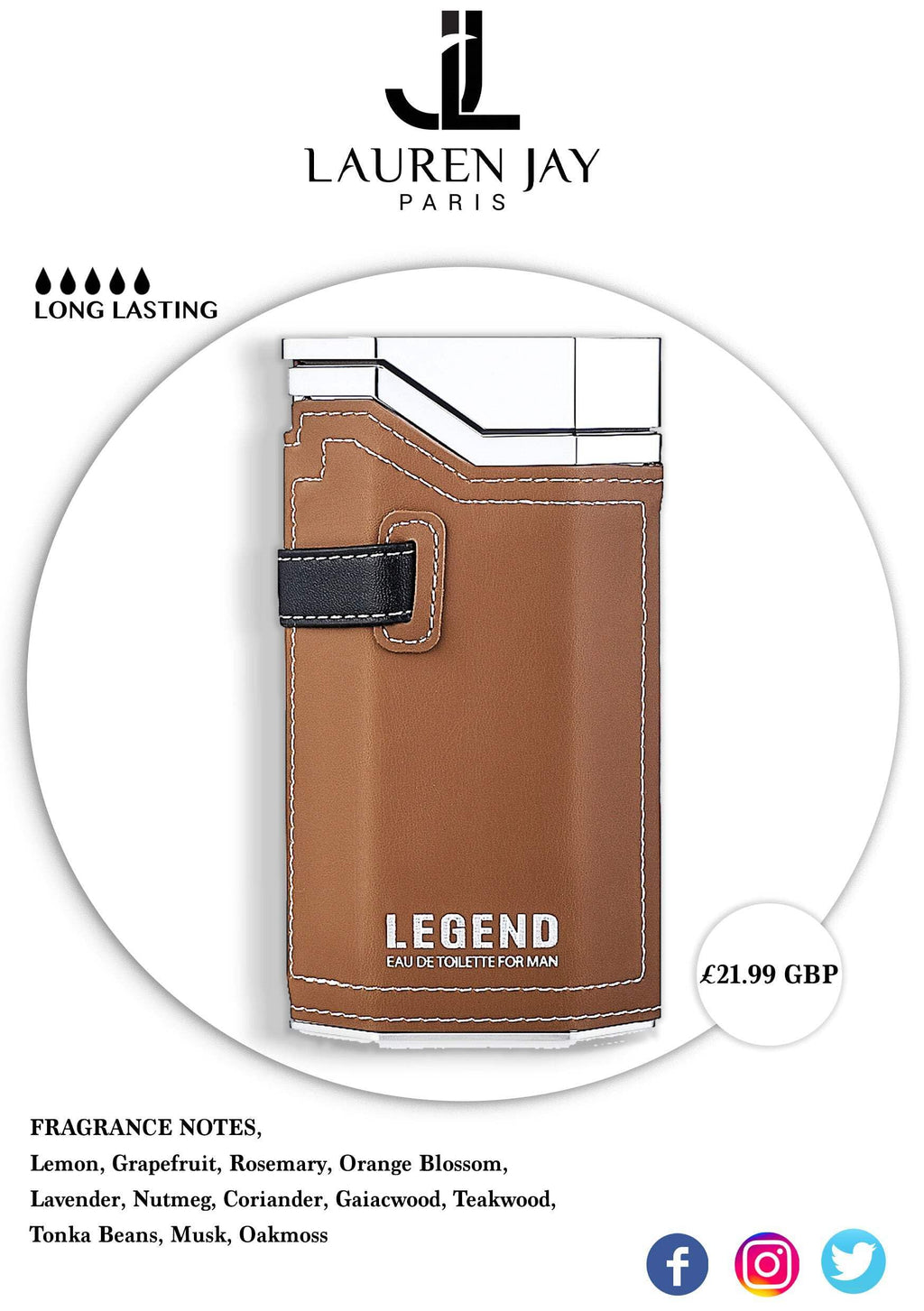 Men Edt 3.3oz O9963