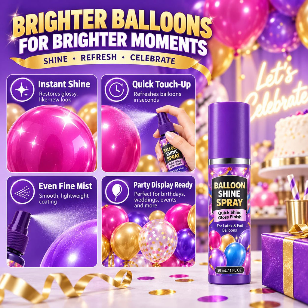 Balloon Shine Spray 3 Pack H980186