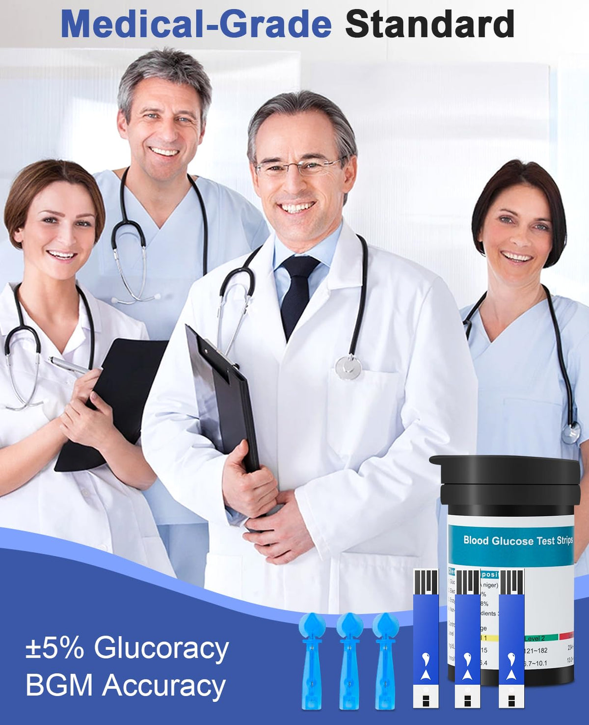 Blood Glucose Test Strips, 50 Count L986491