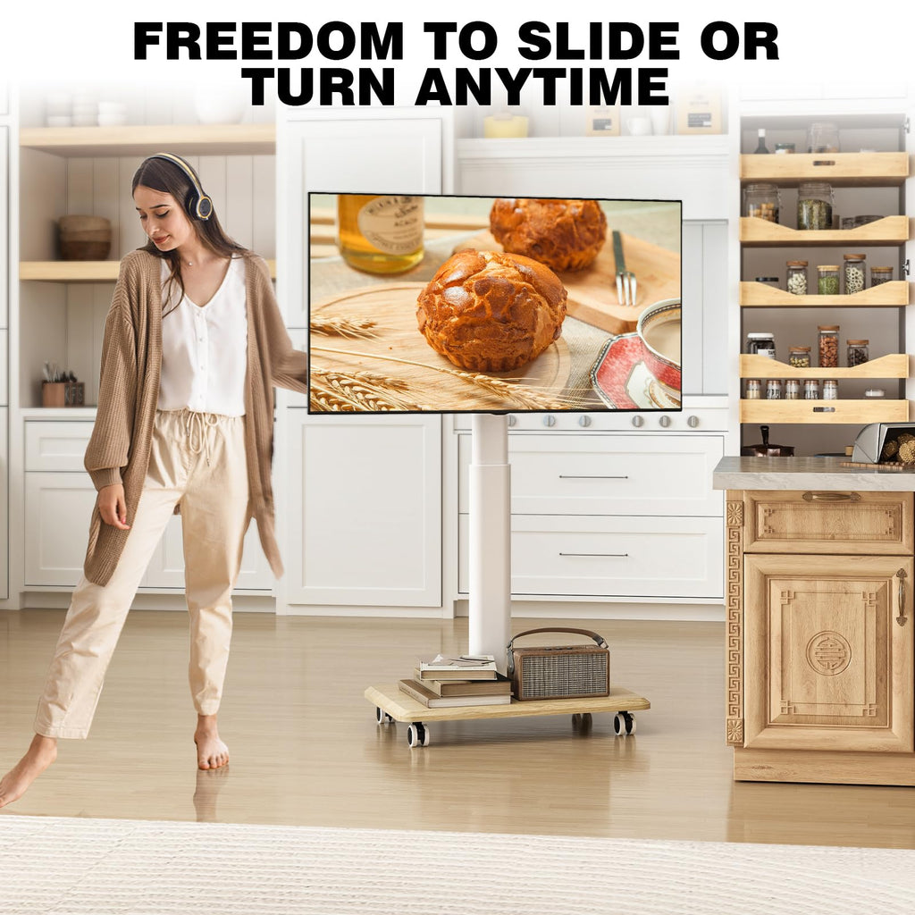 Rolling TV Stand for 32-70 Inch TVs C298369