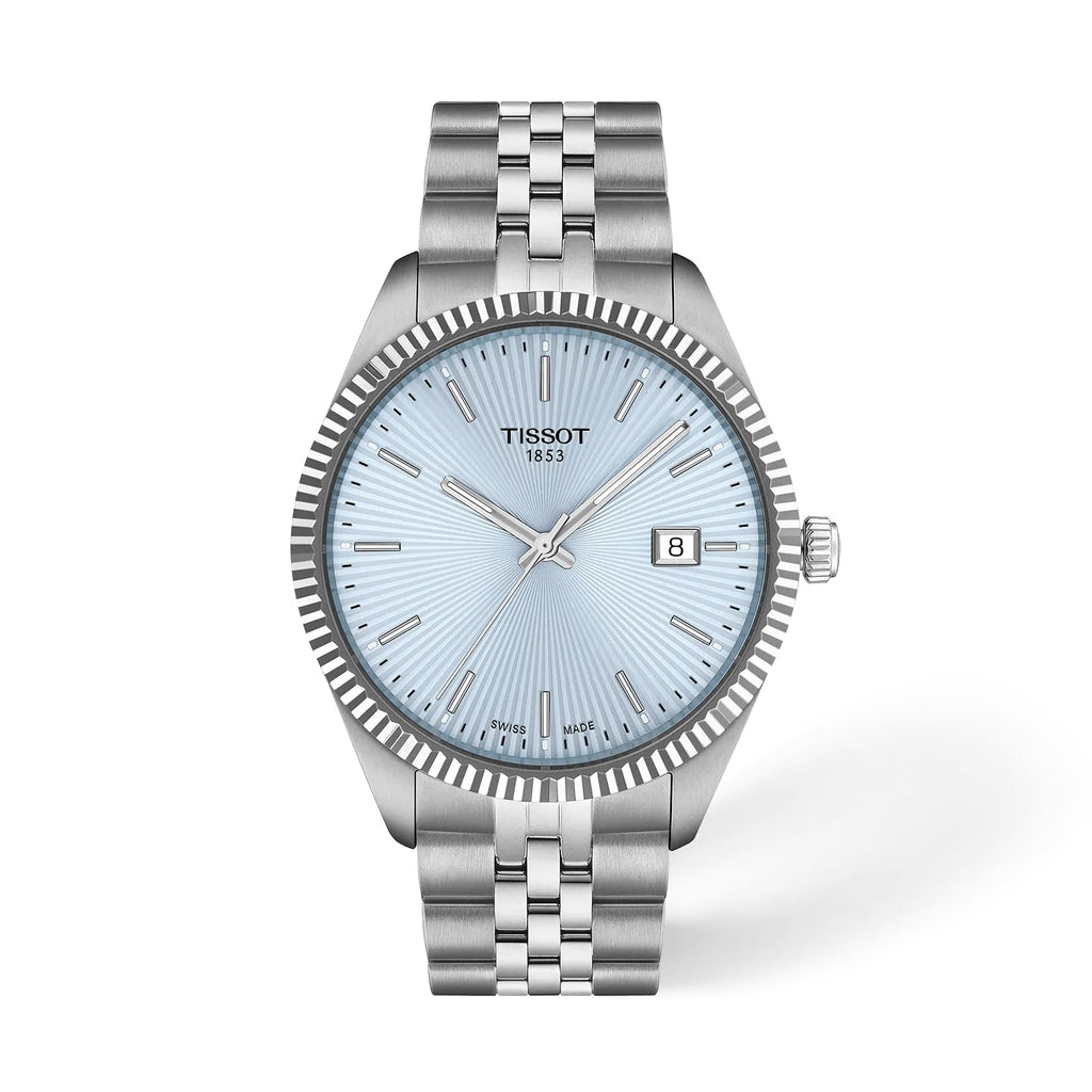 Ice Blue Dial 40mm Swiss Quartz Watch Z1427