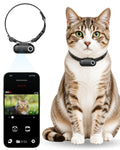 Cat Camera Collar with APP, 1080P HD Pet POV Video Recording F97389