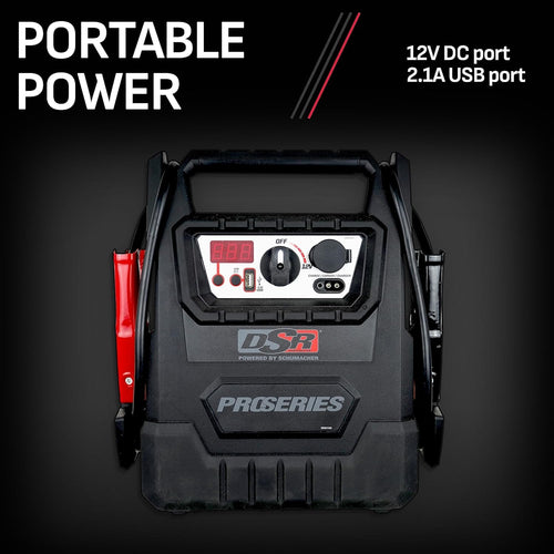 12V 2000 Peak Amps Car Battery Jump Starter H62672
