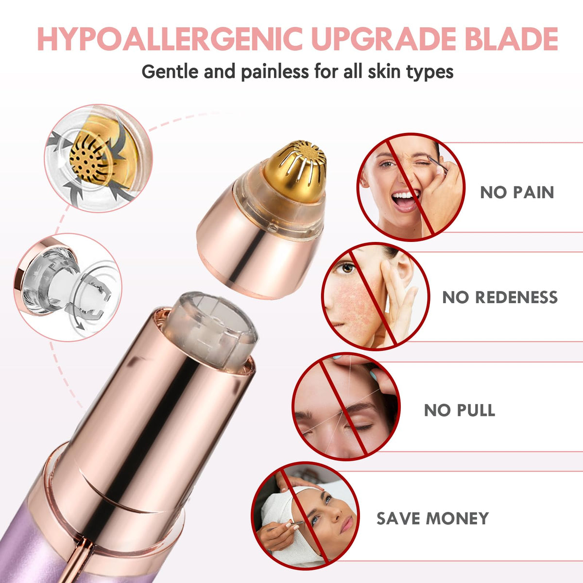 Rechargeable Electric Eyebrow Trimmer O410