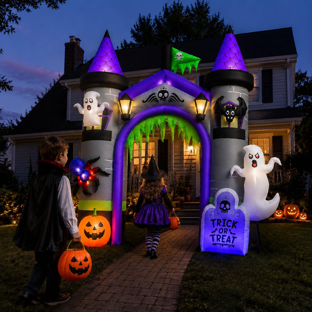 12.5 FT Inflatable Halloween Archway M5949