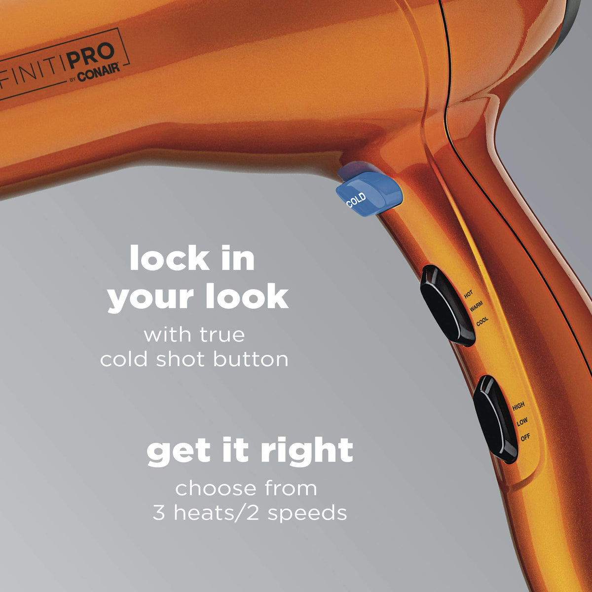 1875W Salon Performance AC Motor Hair Dryer B565
