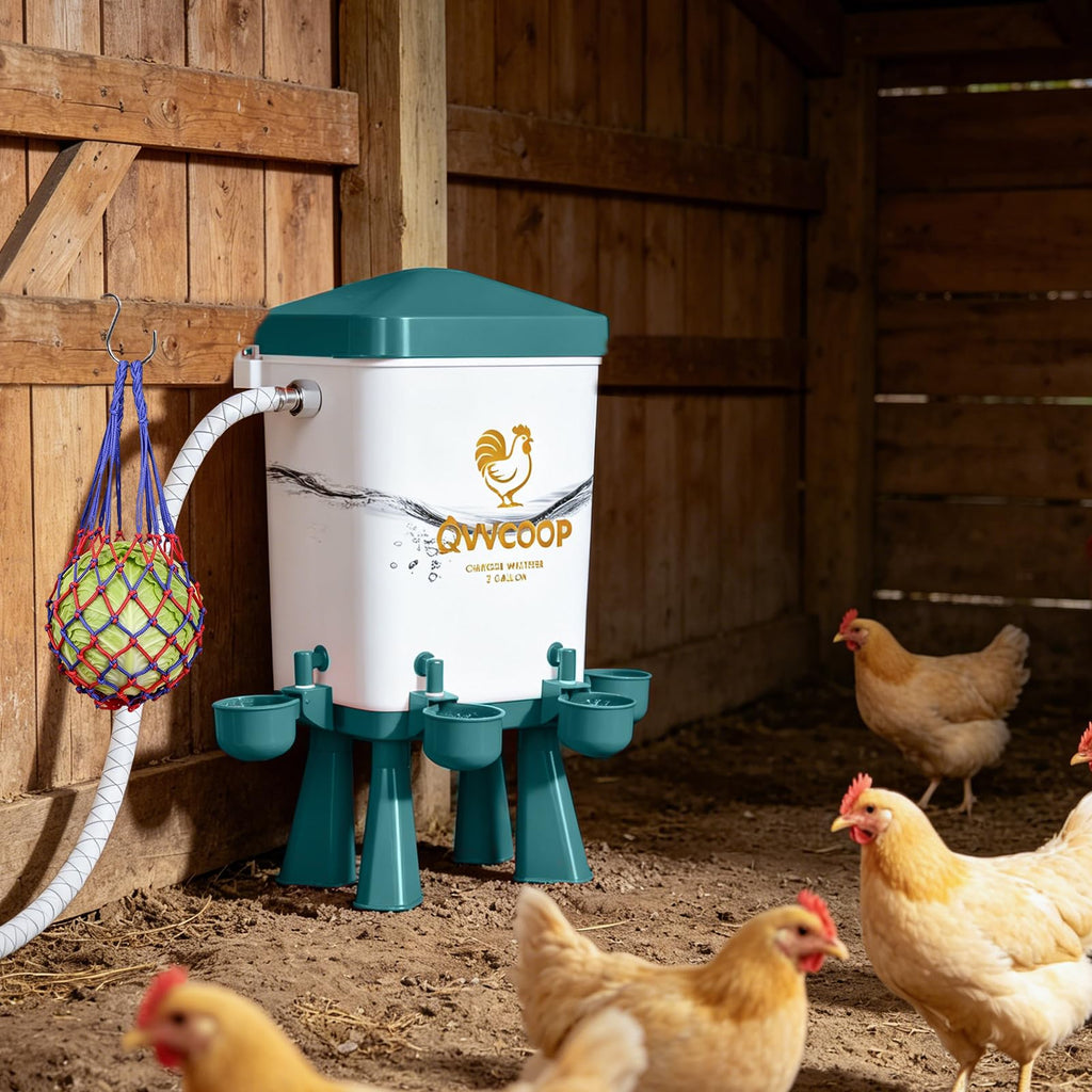 3 Gallon Automatic Chicken Waterer with Float Valve A948217