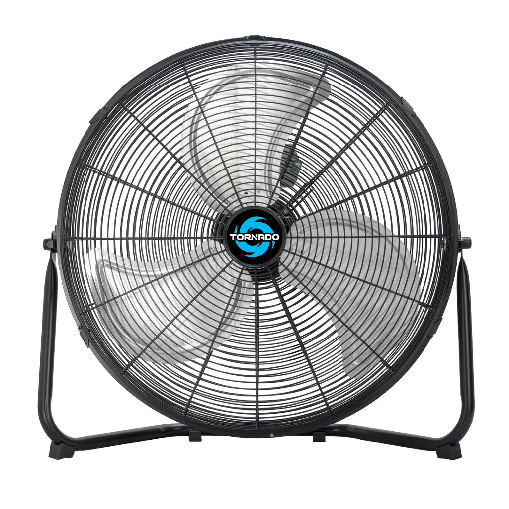 18" and 20" High Velocity Metal Floor Fans, 3-Speed F529