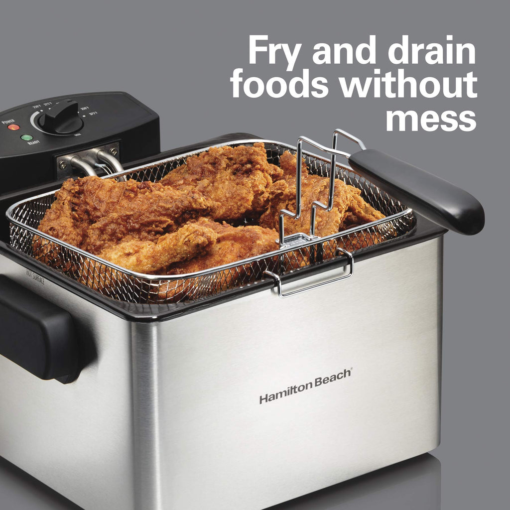 5 Liter Electric Deep Fryer With Basket A7661