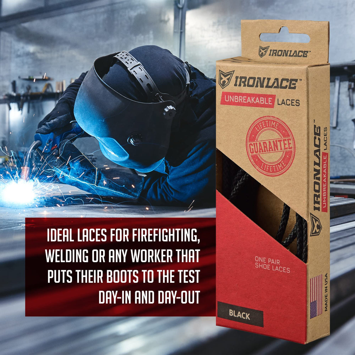 Waterproof Fire Resistant Bootlaces I915604
