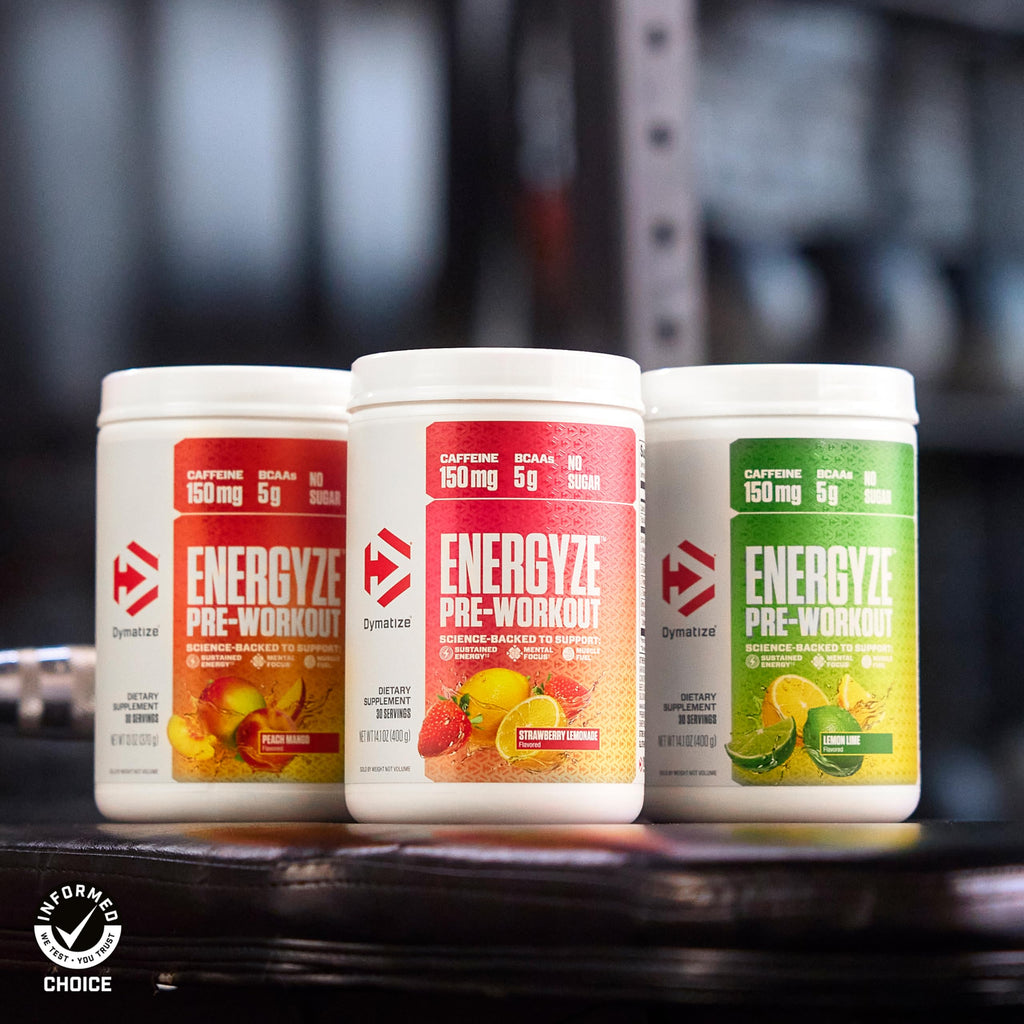 Pre Workout Powder Strawberry Lemonade 150mg Caffeine 5g BCAAs 30 Servings Y254045