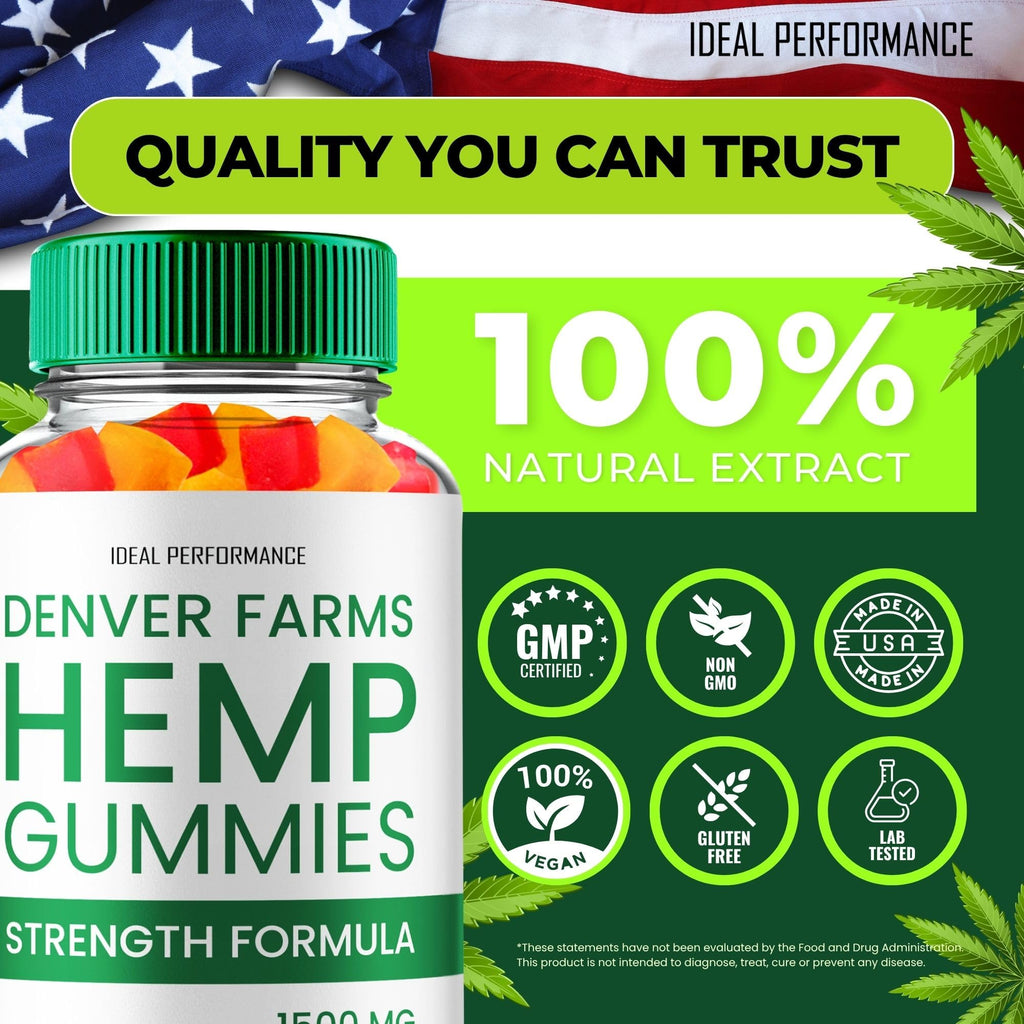 Maximum Strength All Natural Hemp Gummies 3 Pack U10346