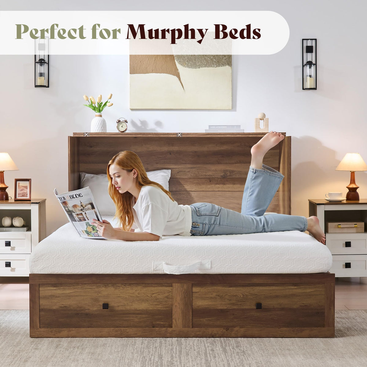 Queen Tri-Fold Memory Foam Mattress X403