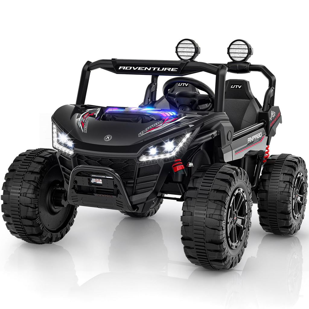 24V Ride on Toy with 4 x 200W Motors, Black G550