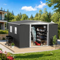 12x10 ft Metal Garden Shed U454