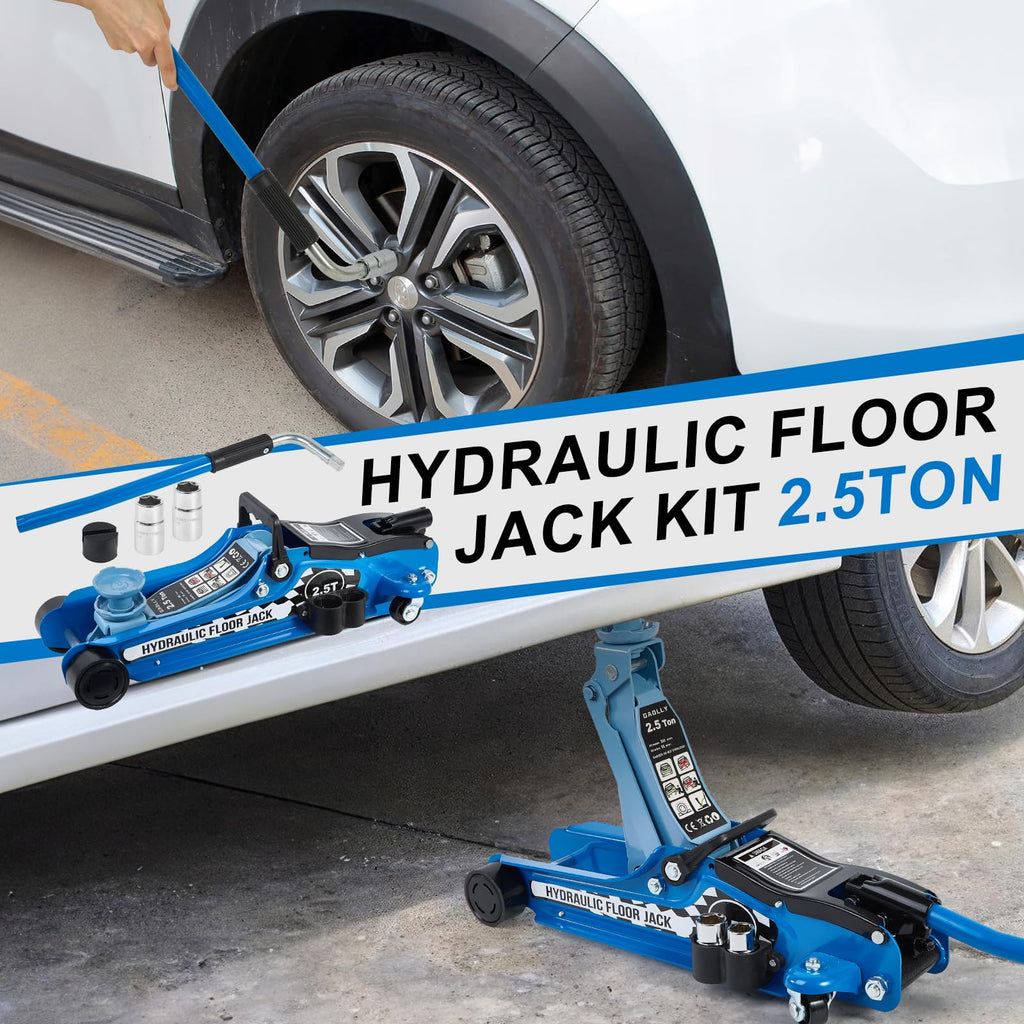 2.5 Ton Low Profile Hydraulic Floor Jack Kit G6396