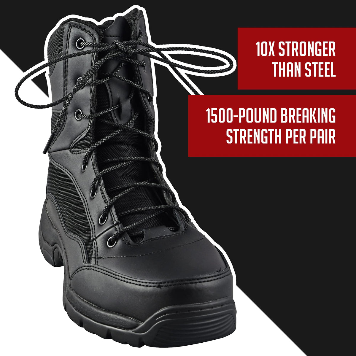Waterproof Fire Resistant Bootlaces I915604