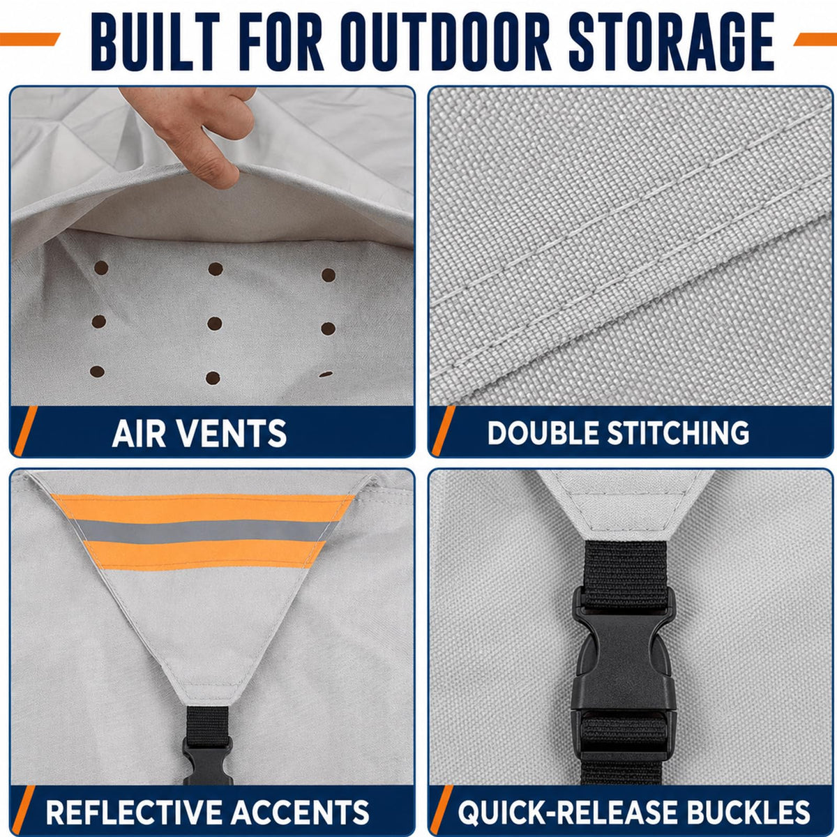 420D Oxford Pop Up Camper Cover J446