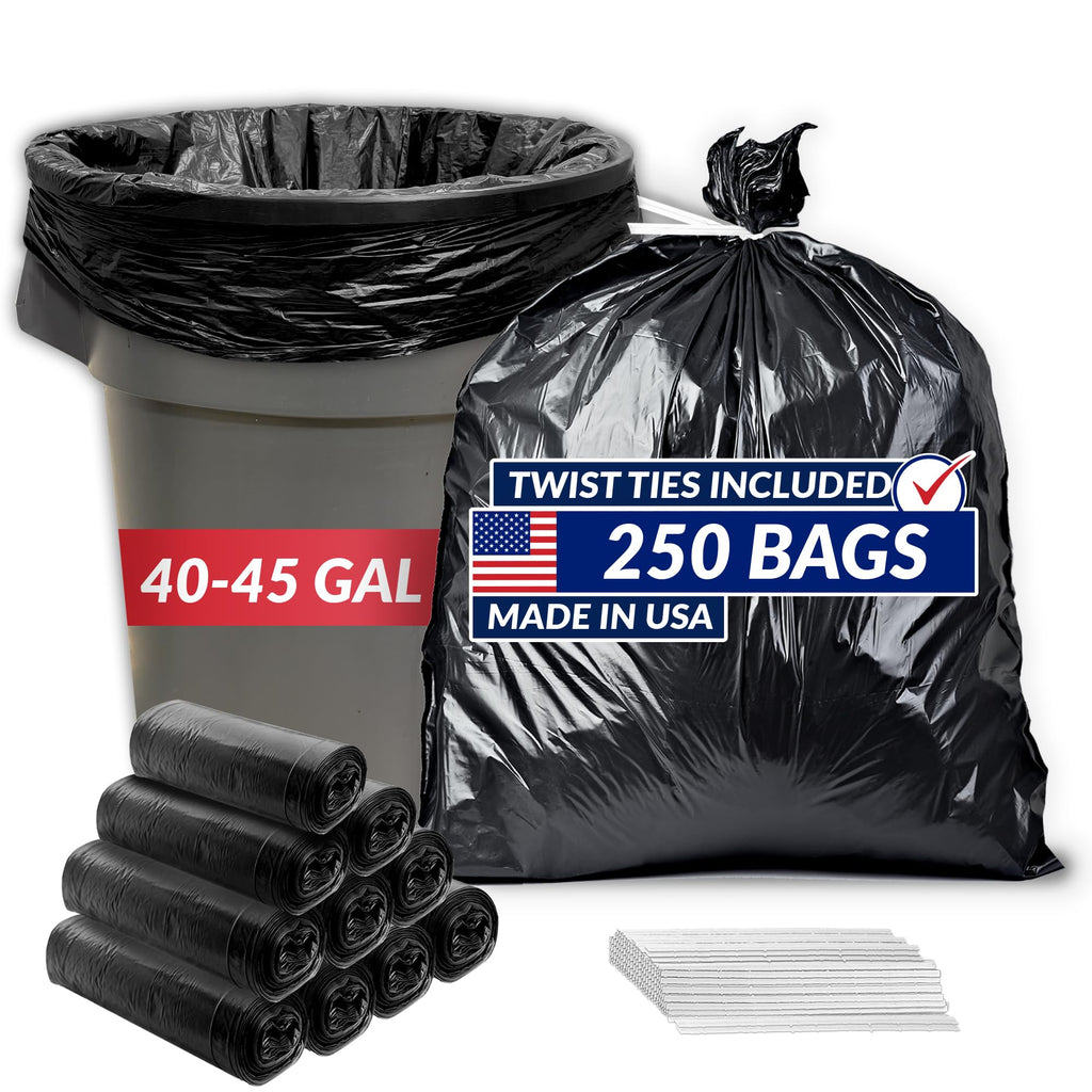 40 to 45 Gallon Heavy Duty Trash Bags E924