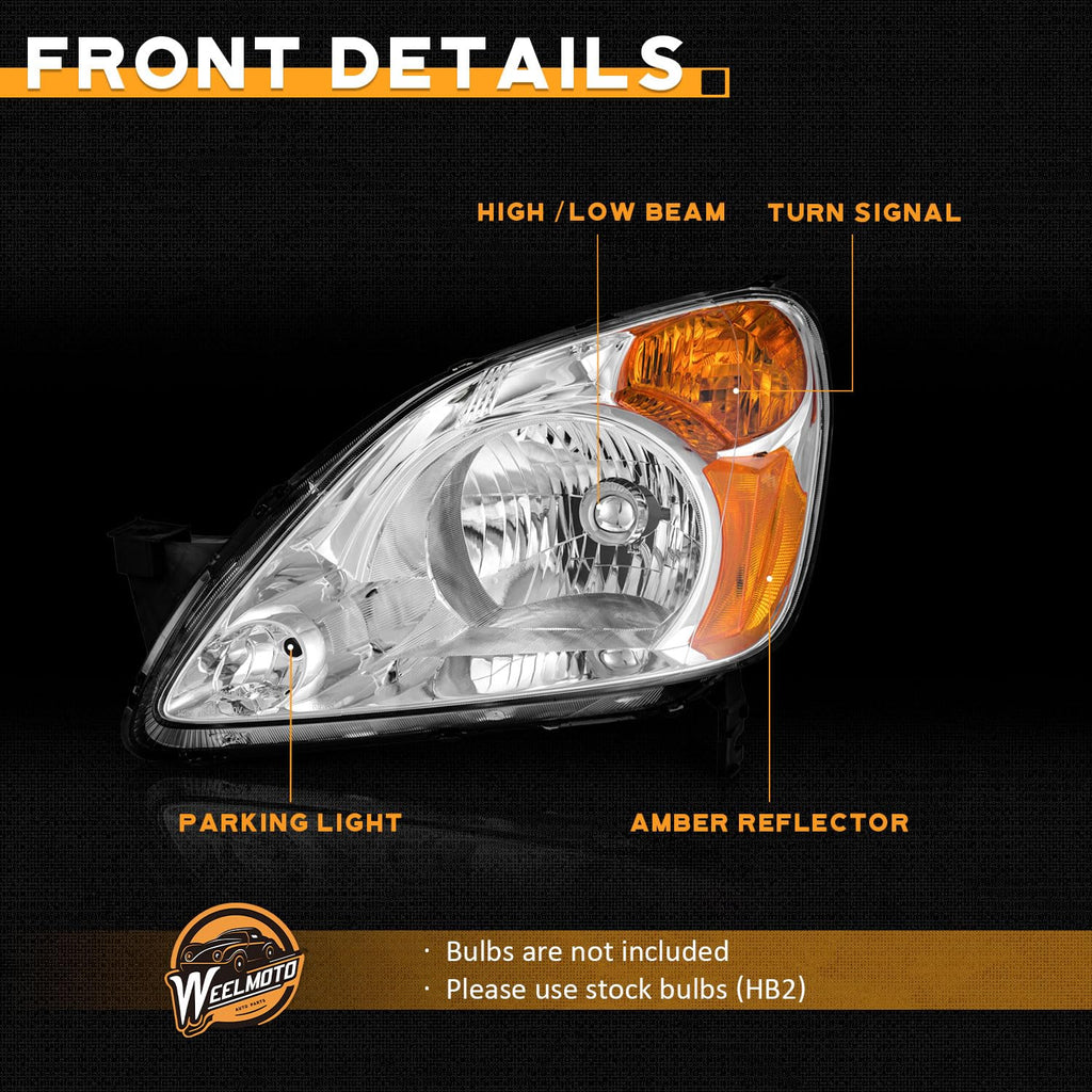 Halogen Headlights Assembly O2528