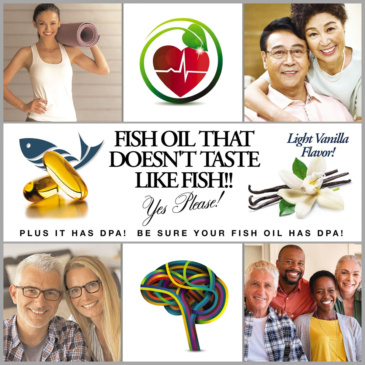 Wild Caught Omega 3 Fish Oil 2,900 MG A852993