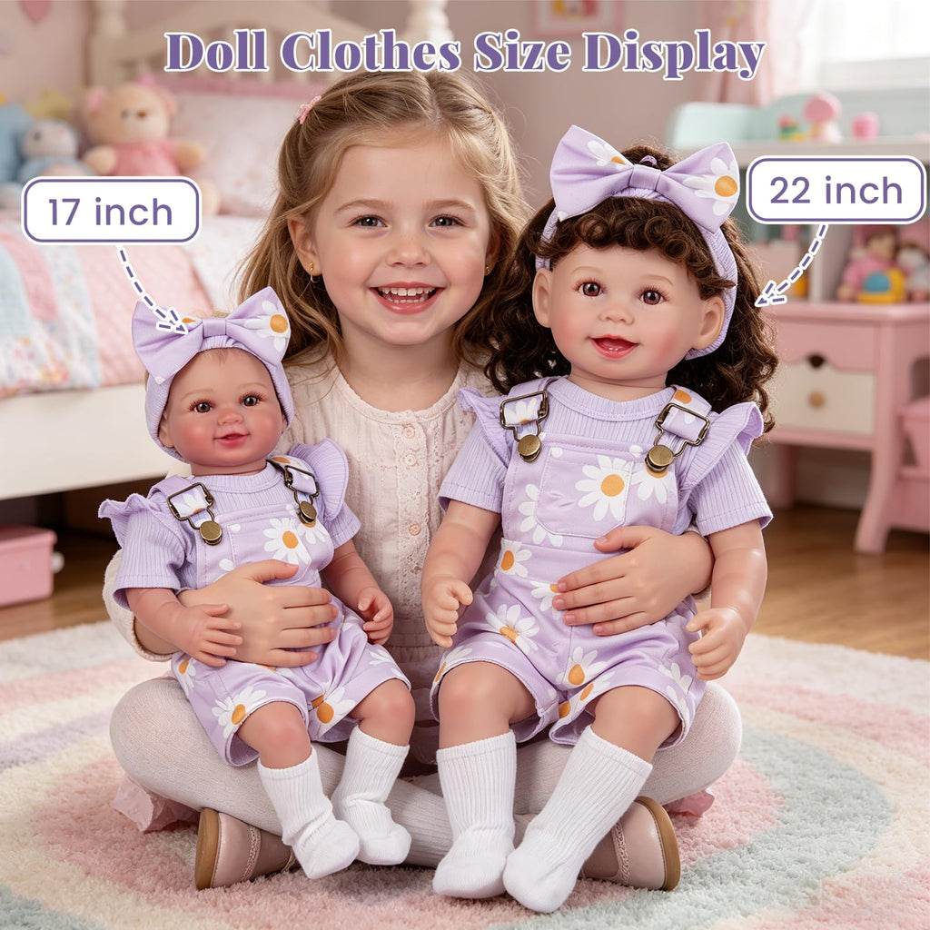 4 Pcs Baby Doll Clothes Set I998284