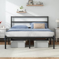 Black Full Size Bed Frame O4350