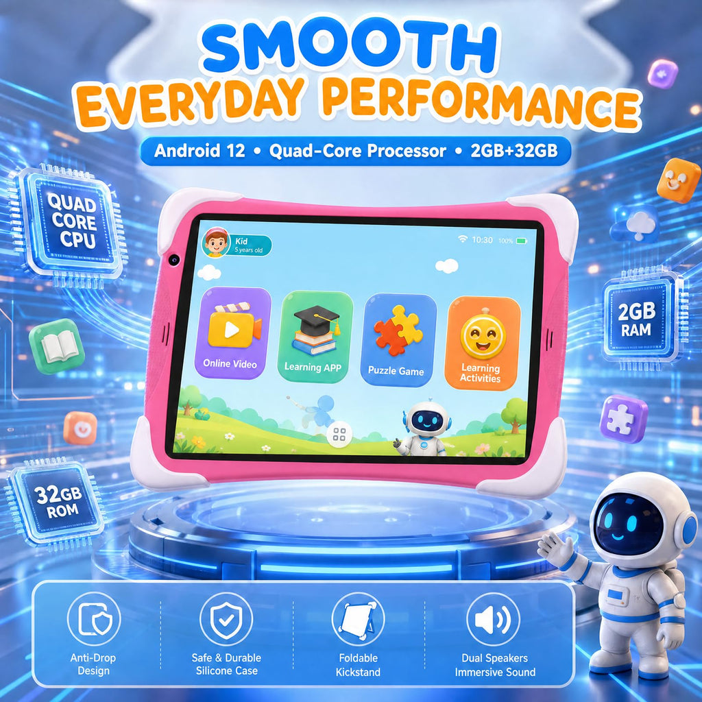 Kids Tablet 10Inch Android with Shockproof Case G223493