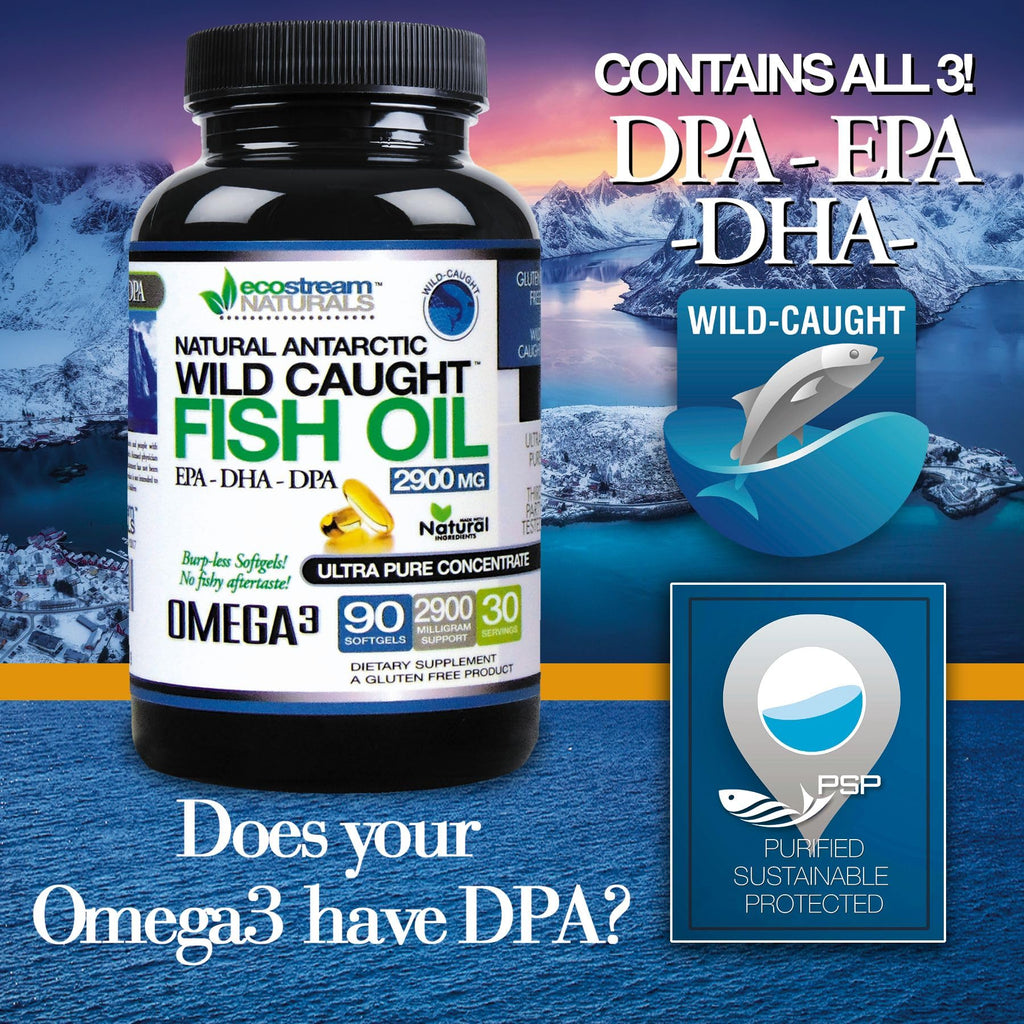 Wild Caught Omega 3 Fish Oil 2,900 MG A852993