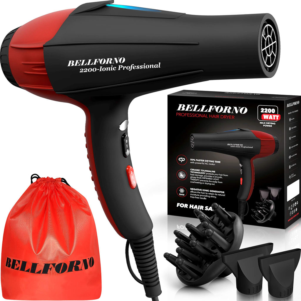 Ionic Curly Hair Dryer with Diffuser R2439