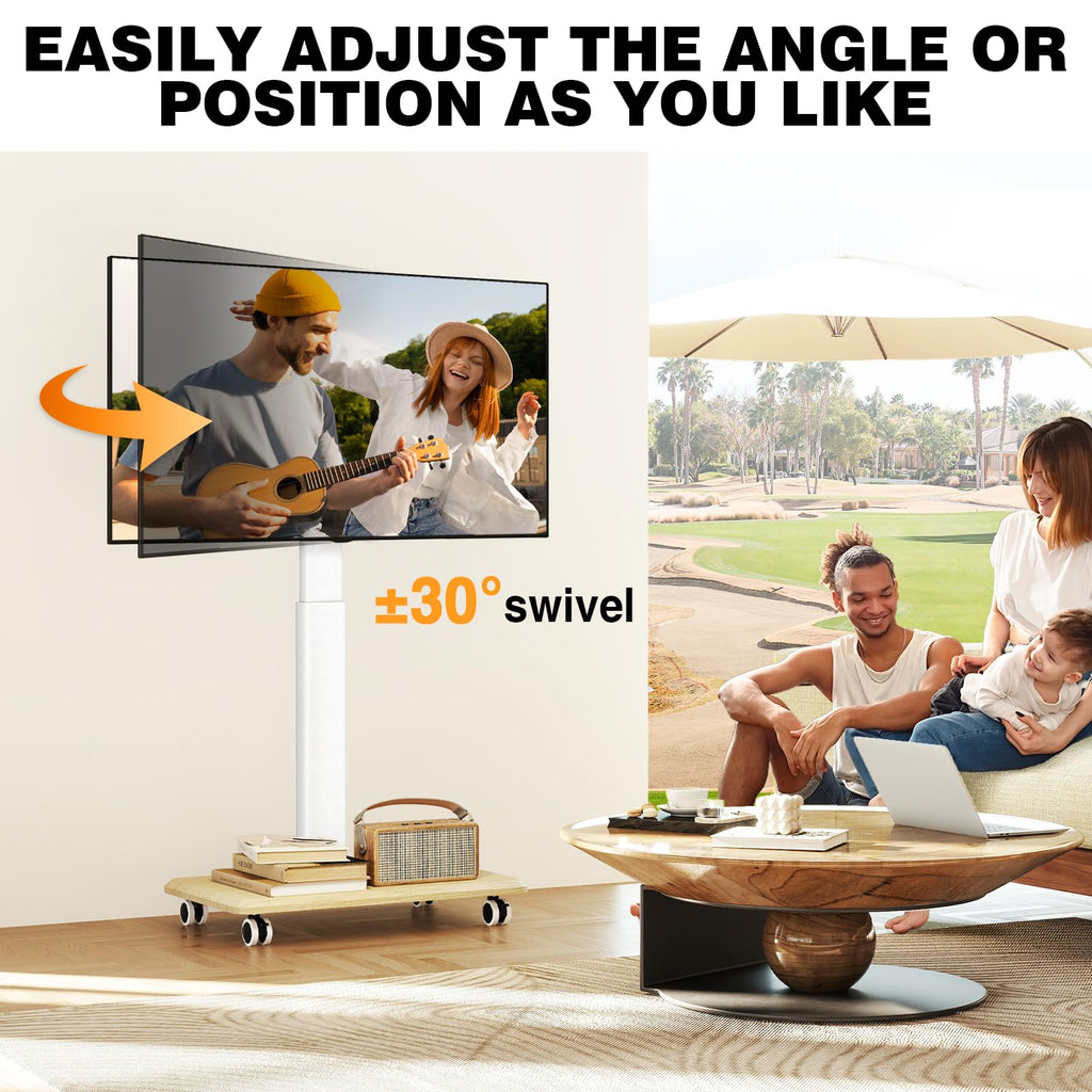 Rolling TV Stand for 32-70 Inch TVs C298369