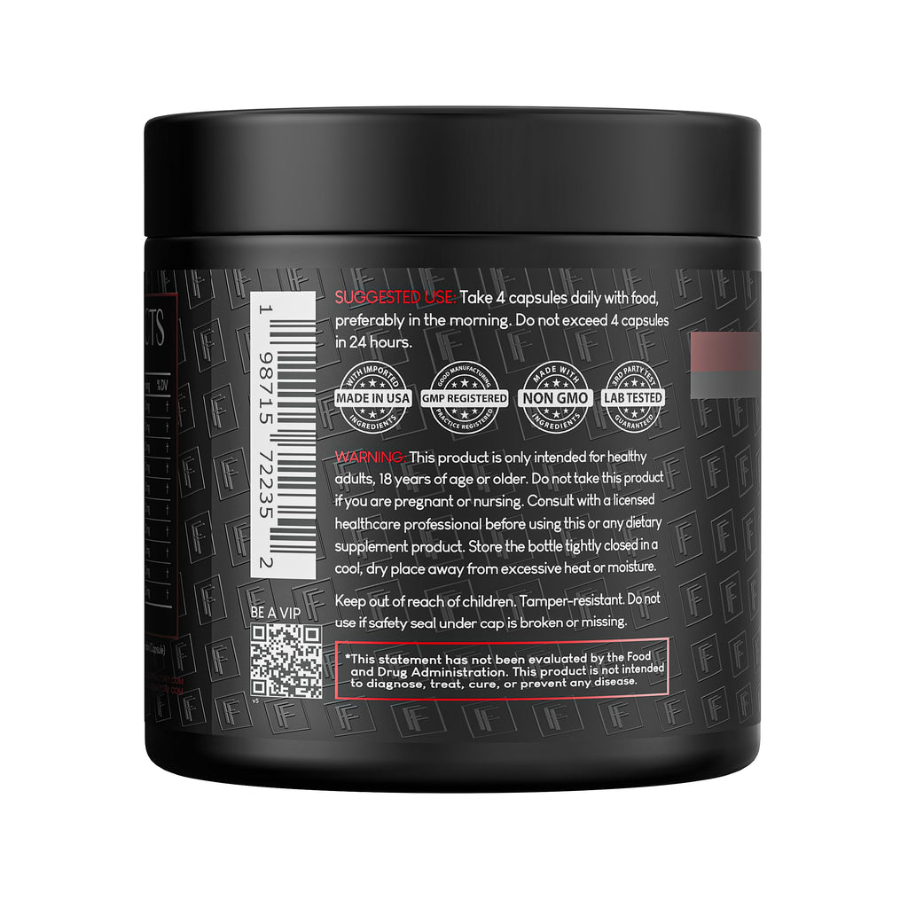 Nitric Oxide Booster with L-Citrulline, L-Arginine, CoQ10 & Resveratrol - 120 Capsules H753211