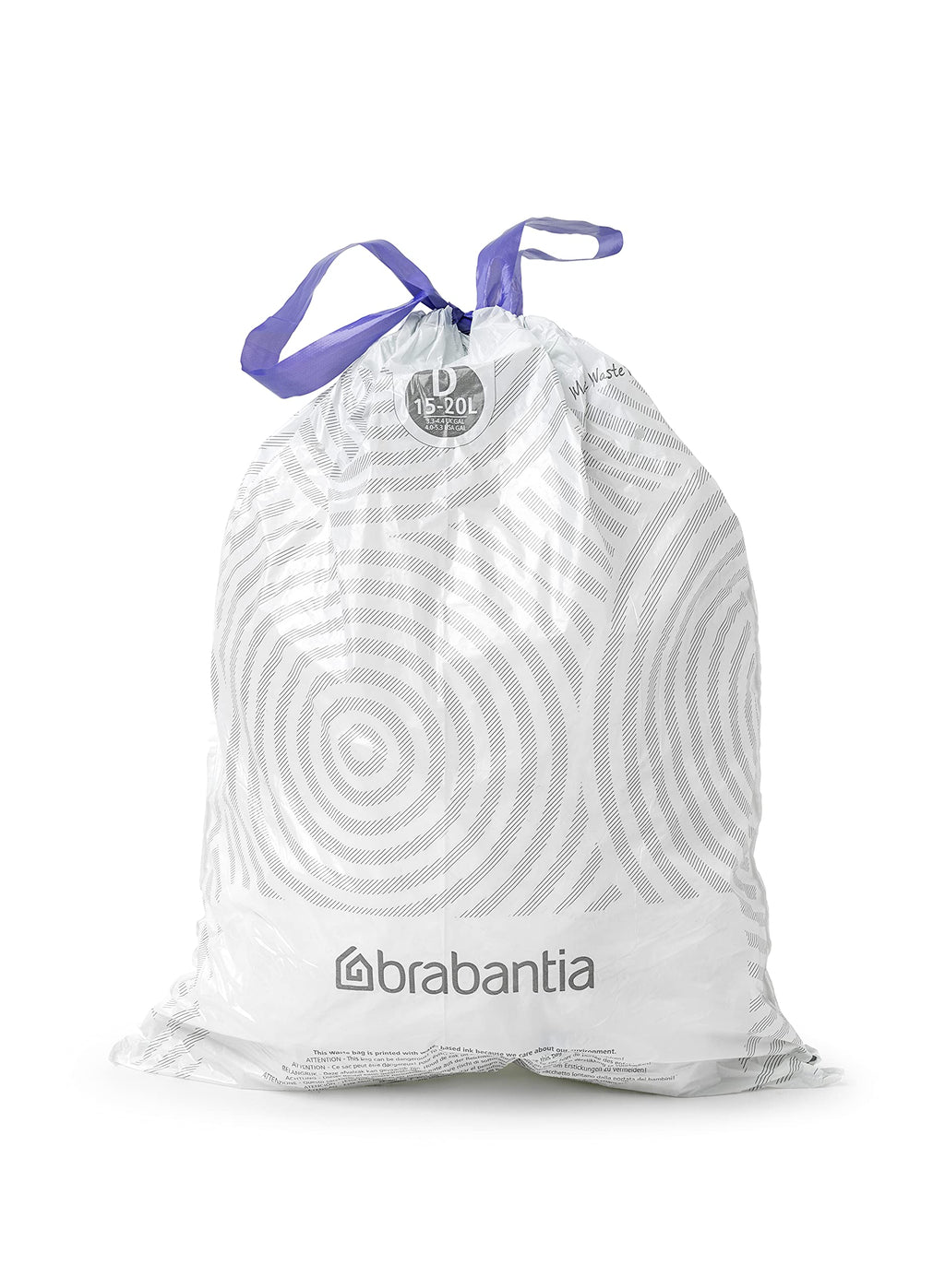 4-5.3 Gal Drawstring Trash Bags T689