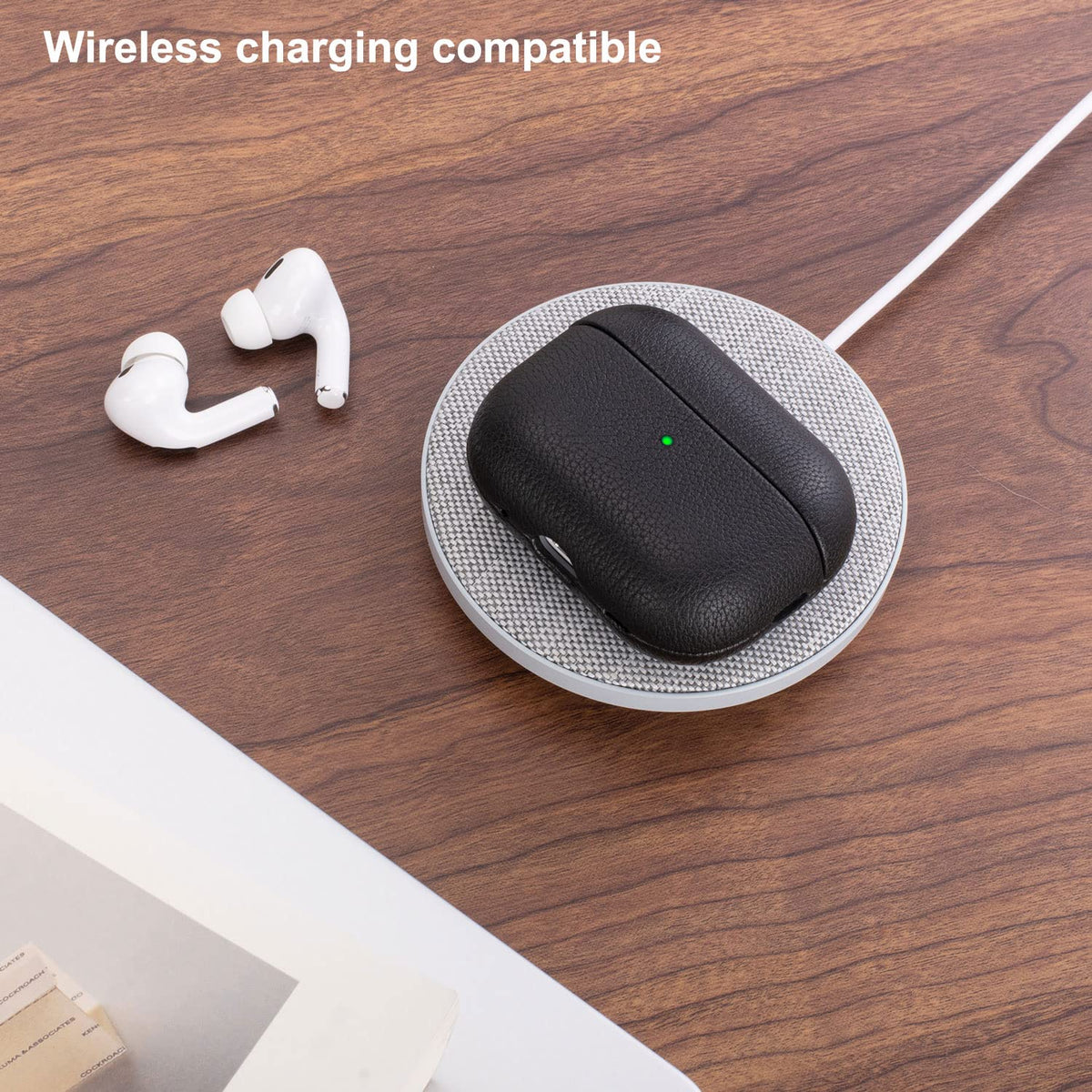 Goatskin Leather Case for AirPods Pro 3rd Generation N934145