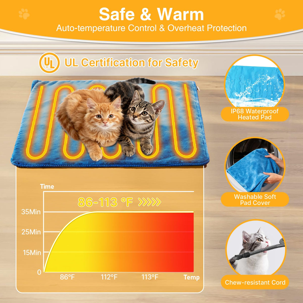 Wooden Heated 2-Story Cat House D778