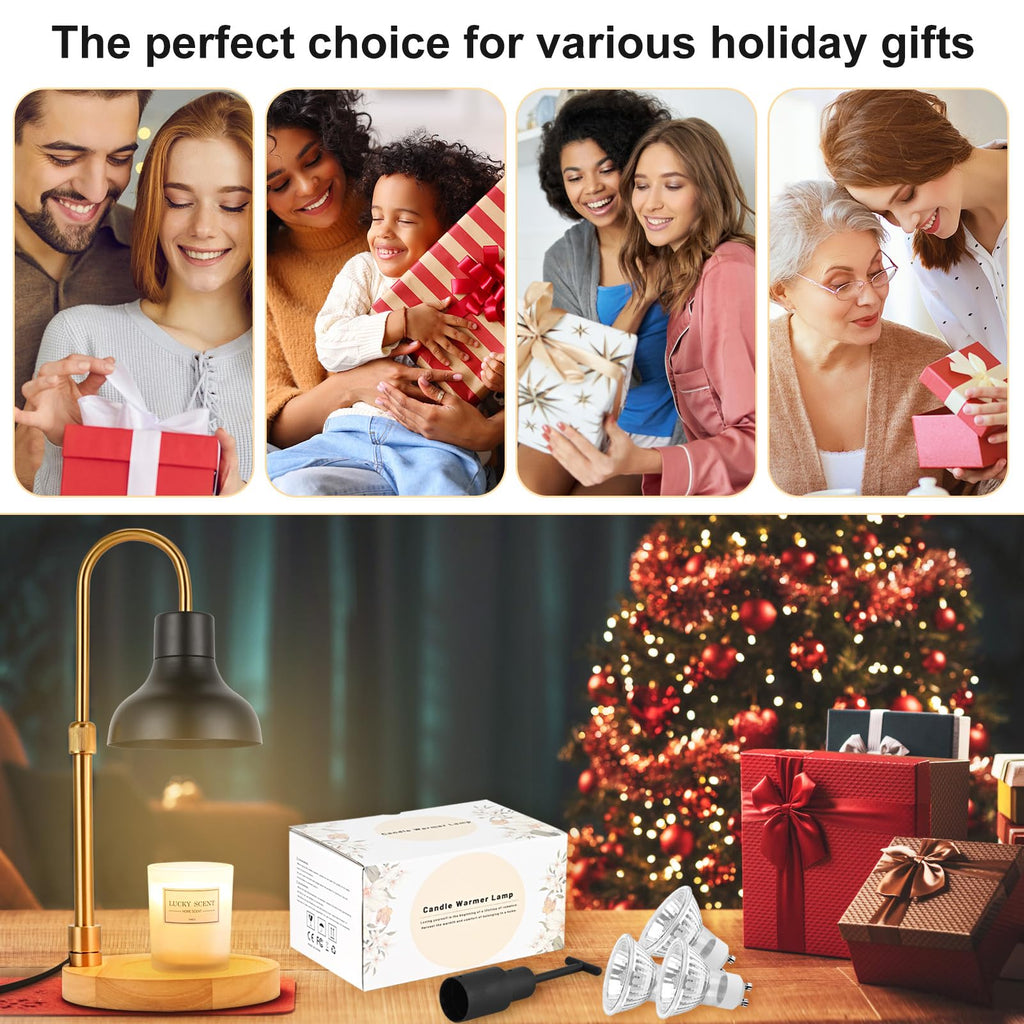 Candle Warmer Lamp with Timer & Dimmer W38985