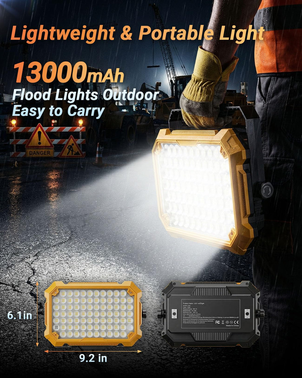 Rechargeable Magnetic LED Work Light I5721